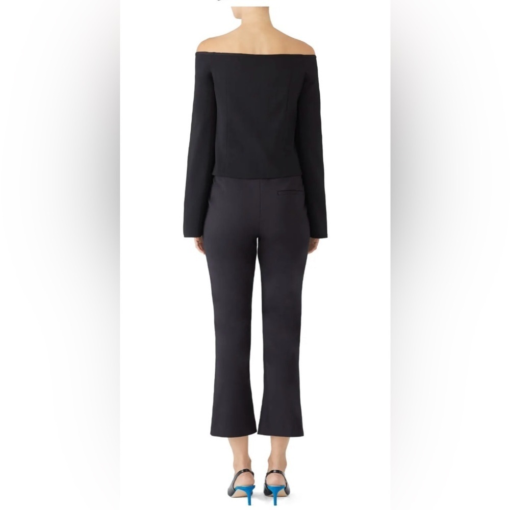 KAUFMANFRANCO- Onyx Off Shoulder Top. Size S - Picture 3 of 11